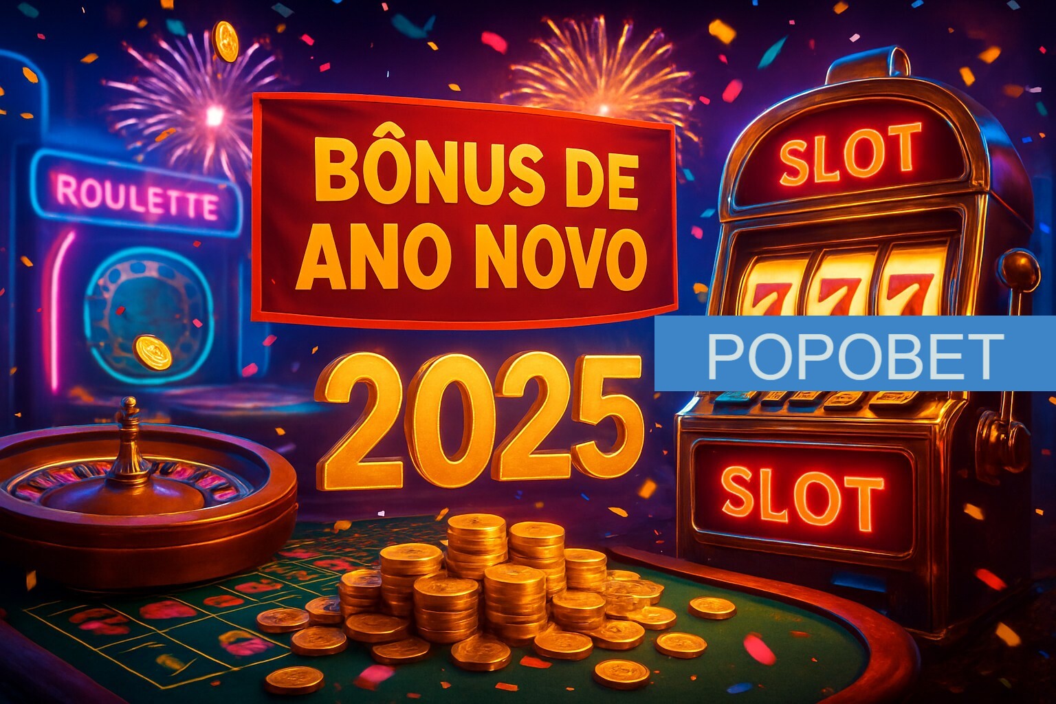 Promoções de Ano Novo no POPOBET